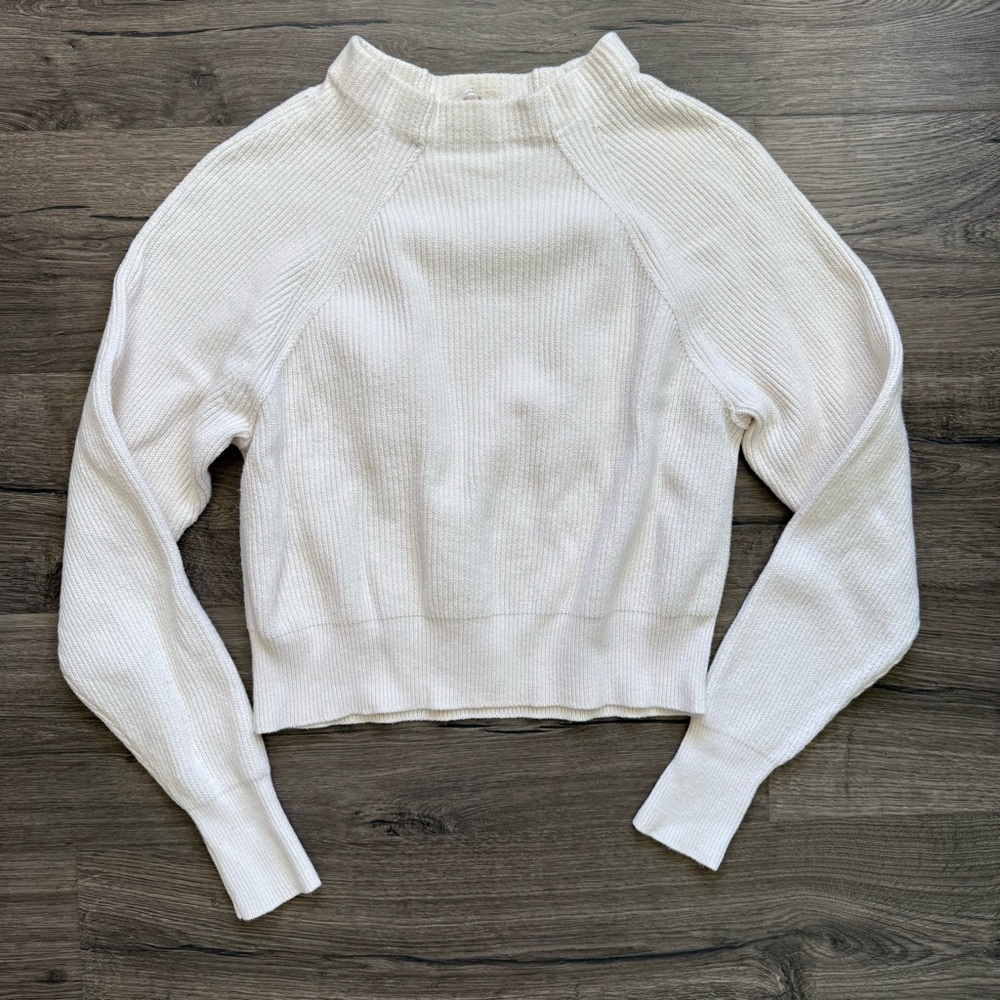 Free People White Ivory Sweater Small Women